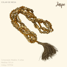 Colar de mesa Jaspe