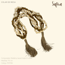 Colar de mesa Safira