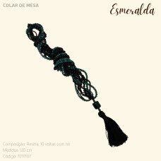 Colar de mesa Esmeralda