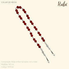 Colar de mesa Rubi